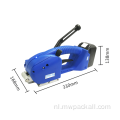 PP/PET 13/16 breedte PP en huisdier Handband / plastic omsnoeringsapparaat op batterijen kleine handverpakkingsmachine